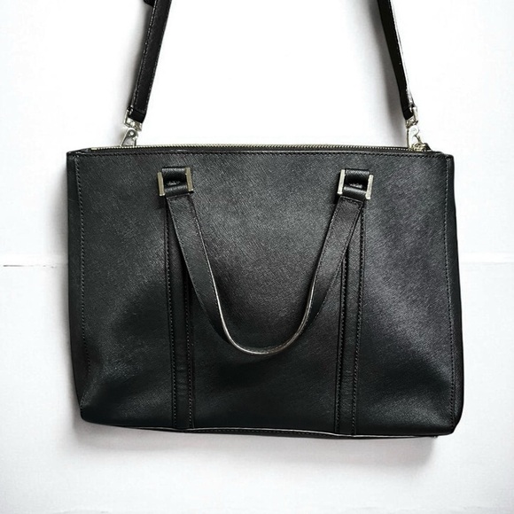 🌻Kate Spade Black Leather Newbury Lane Loden Purse Shoulder Bag Crossbody main image 9